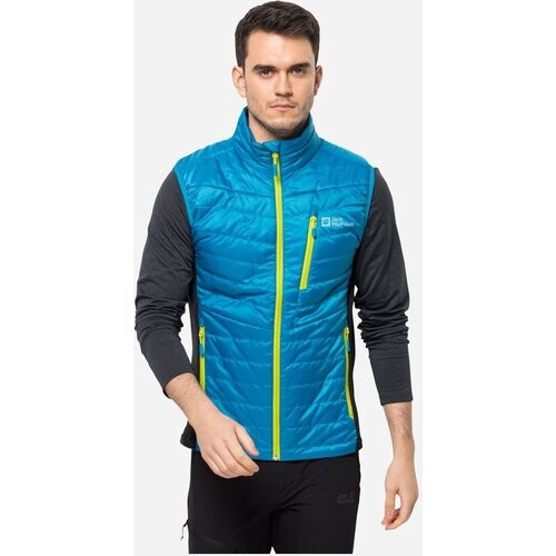 Jack Wolfskin Routeburn Pro Ins Vest M Middenblauw Tweedehands