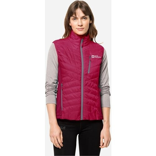 Jack Wolfskin Routeburn Pro Ins Vest W Donkerrood Tweedehands