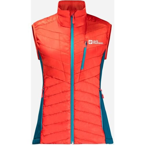 Jack Wolfskin Routeburn Pro Ins Vest W Middenroze/Donkerroze Tweedehands