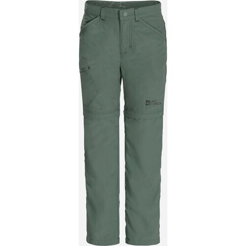 Jack Wolfskin Safari Zip Off Afritsbroek Kids Lichtgroen Tweedehands