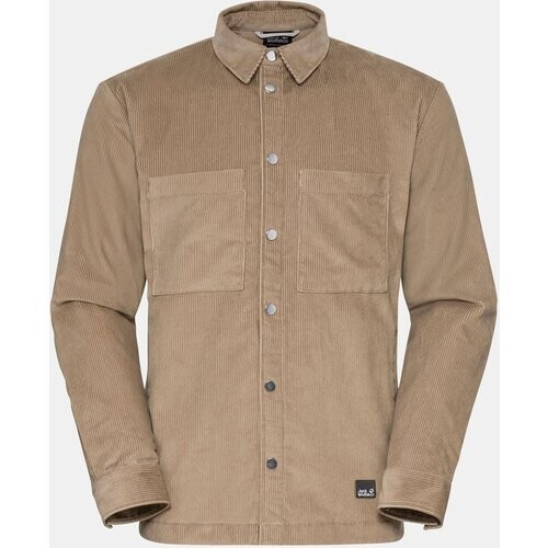 Jack Wolfskin Shirt Ls Nature Shield Jacket M Beige Tweedehands