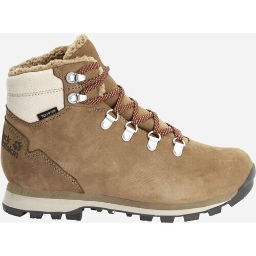 Jack Wolfskin Thunder Bay Texapore Mid Winterschoen Dames Lichtbruin Tweedehands
