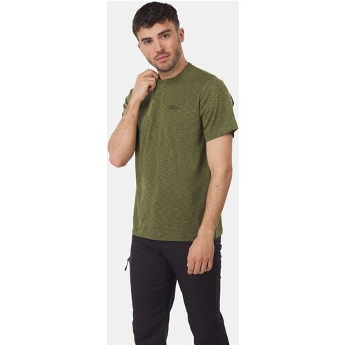 Jack Wolfskin Travel T-shirt Groen Tweedehands