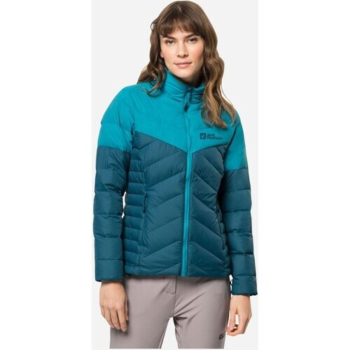 Jack Wolfskin Tundra Down Jkt W Middenblauw/Blauw Tweedehands