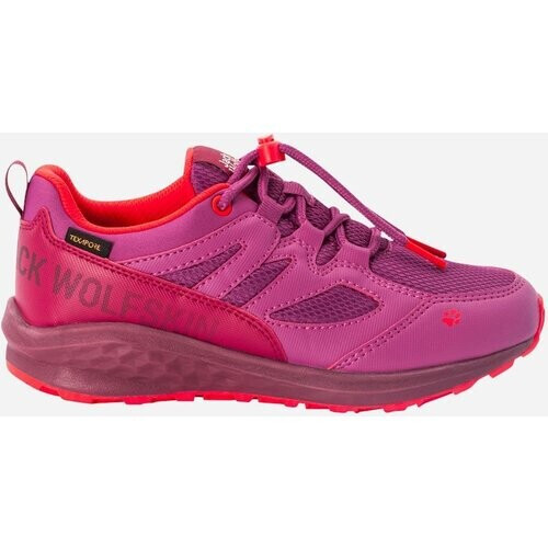 Jack Wolfskin Unleash 4 Speed Texapore Schoen Bordeaux / Kastanjebruin/Middenroze Tweedehands