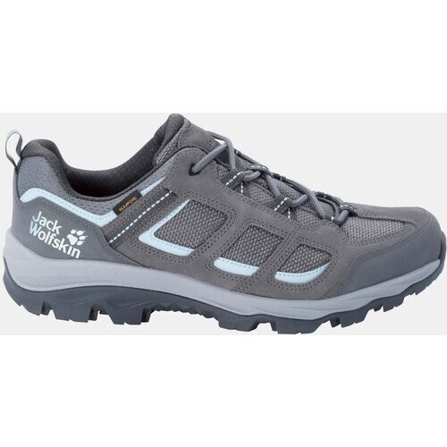 Jack Wolfskin Vojo 3 Texapore Low Wandelschoenen Dames Middengrijs/Lichtblauw Tweedehands