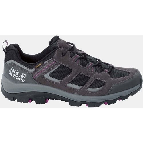 Jack Wolfskin Vojo 3 Texapore Low Wandelschoenen Dames Middengrijs/Paars Tweedehands