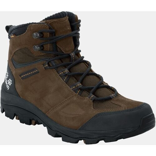 Jack Wolfskin Vojo 3 WT Texapore Mid Wandelschoenen Donkerbruin/Donkergrijs Tweedehands