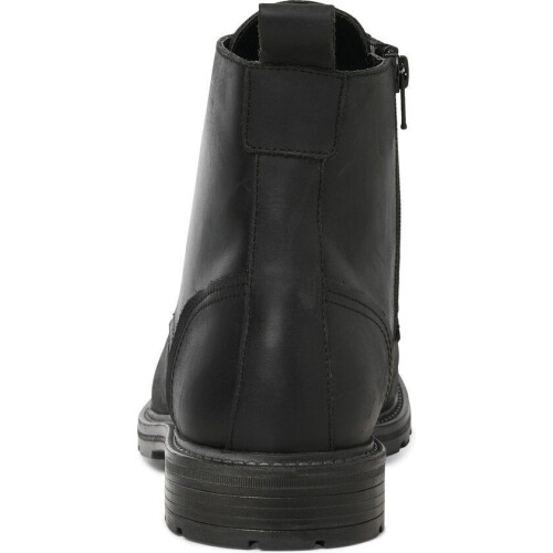 JACK&JONES JFWTRAINER LEATHER BOOT BF LN voor Heren - Zwart - Maat 46