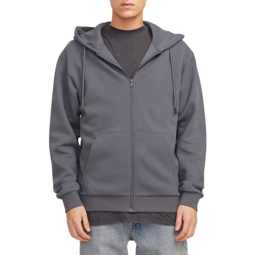 JACK&JONES JJEBRADLEY SWEAT ZIP HOOD NOOS Heren Vest - Maat L - Castlerock - Donkergroen