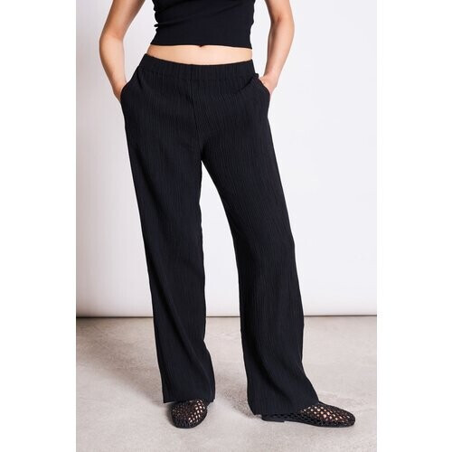 JAN N JUNE dames vegan Broek Hava Zwart Tweedehands
