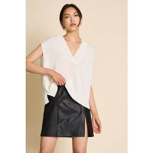 JAN 'N JUNE dames vegan Slipover Hada Wit Tweedehands