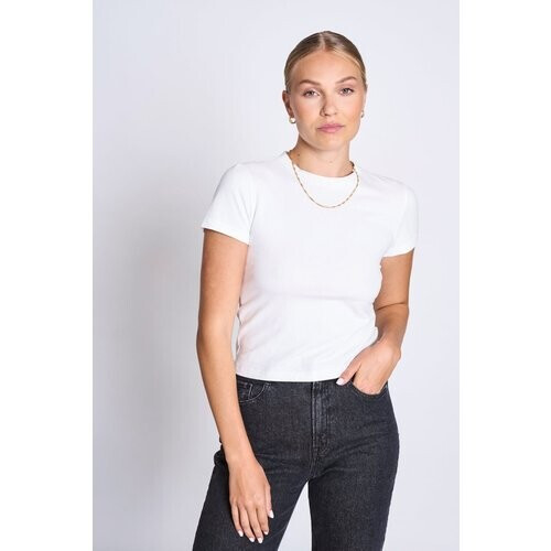 JAN 'N JUNE dames vegan T-Shirt Palooma Wit Tweedehands