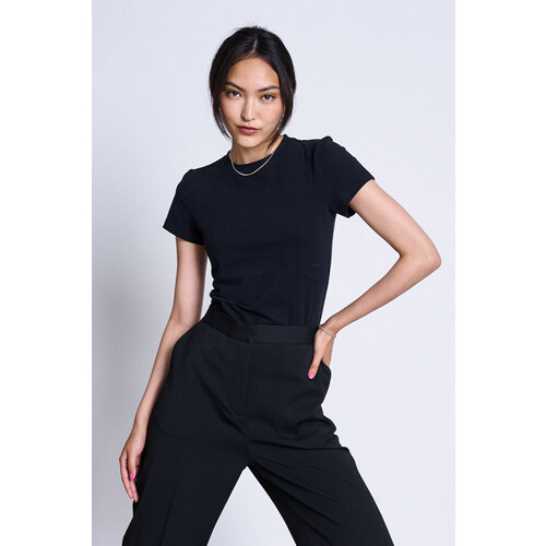 JAN 'N JUNE dames vegan T-Shirt Palooma Zwart Tweedehands