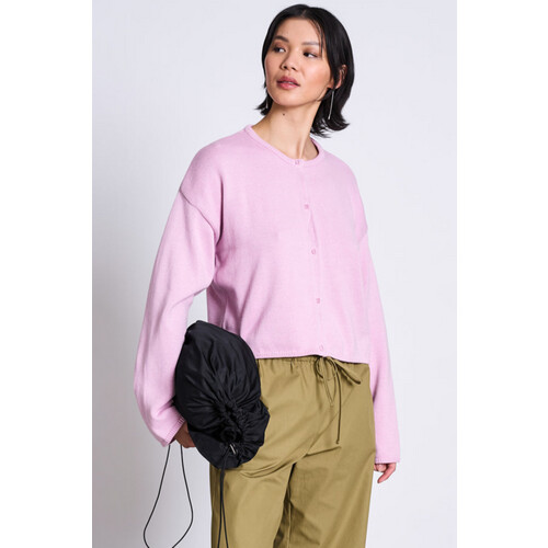 JAN N JUNE dames vegan Vest Asas Lichte Orchidee Tweedehands