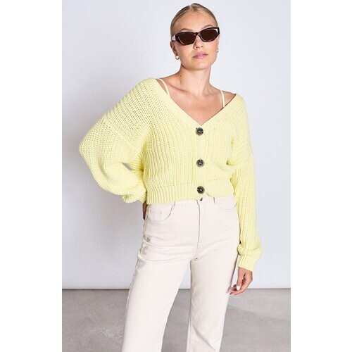 JAN 'N JUNE dames vegan Vest Lena Lime Sorbet Tweedehands