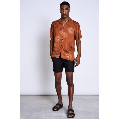 JAN 'N JUNE mannen vegan Korte Broek Abel Zwart Tweedehands