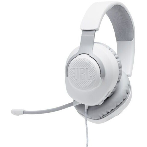 JBL Quantum 100 - Gaming Headset - Afneembare microfoon - Wit