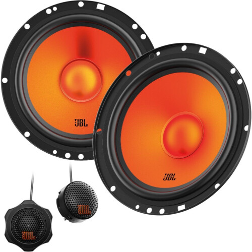 JBL Stage1 GEN2 62CF - 2-weg component autospeakers - 640W piekvermogen - Zwart (2 stuks) Tweedehands