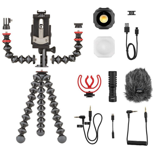 Joby Gorillapod Mobile - Vlogging Kit - Zwart Tweedehands