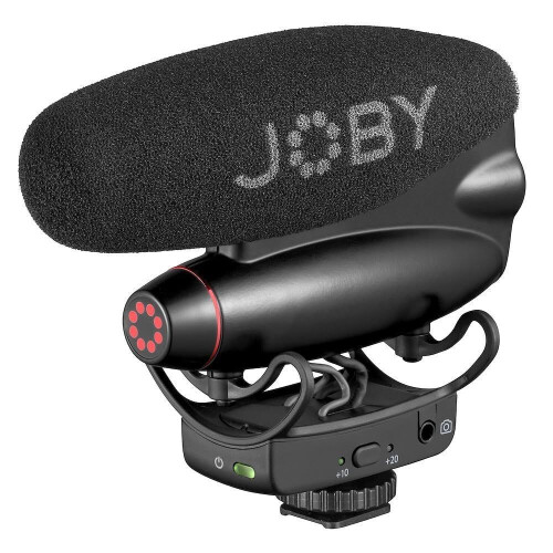 Joby JB01801-BWW - Microfoon voor digitale camera - Gevoeligheid -34,4 dB - Frequentie 20 - 20000 Hz - Zwart