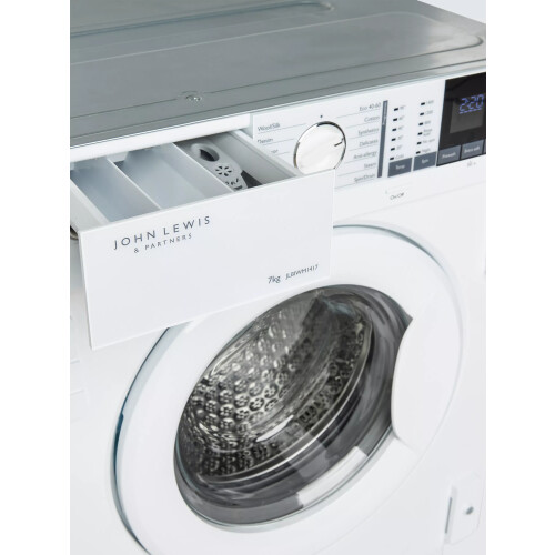 John Lewis Jlbiwm1417 - Inbouw Wasmachine - 7 Kg - 1400 Tpm - Energieklasse B | Nieuw (outlet)