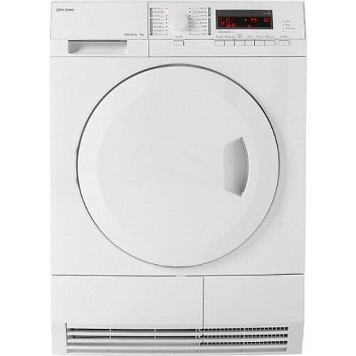 John Lewis Jltdh18 - Warmtepompdroger - 7 Kg - 66 Db - Energieklasse A+ | Tweedehands (Refurbished) Tweedehands