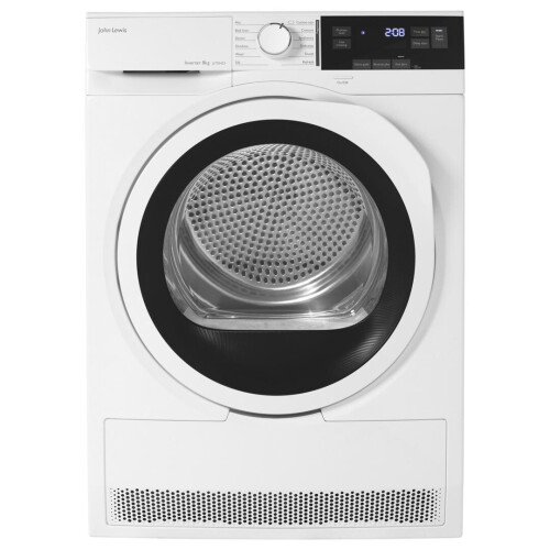 John Lewis Jltdh23 Warmtepompdroger 8kg | Nieuw (outlet)