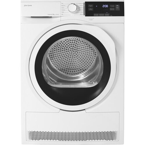 John Lewis Jltdh23 Warmtepompdroger 8kg | Nieuw (outlet) Tweedehands