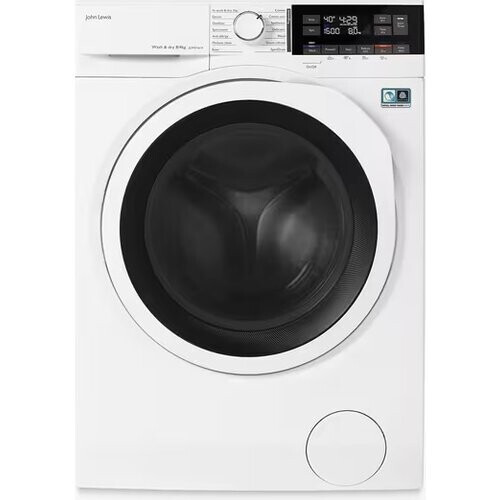 John Lewis Jlwd1614 - Was-droogcombinatie - 8 Kg Wassen - 4 Kg Drogen - 1600 Tpm | Nieuw (outlet) Tweedehands