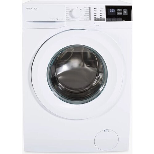 John Lewis Jlwm1307 - Wasmachine - 7 Kg - 1400 Tpm - Koolborstelloze Motor - Energieklasse A | Nieuw (outlet) Tweedehands