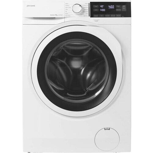 John Lewis Jlwm1427 - Wasmachine - 8 Kg - 1400 Tpm - Koolborstelloze Motor | Nieuw (outlet) Tweedehands
