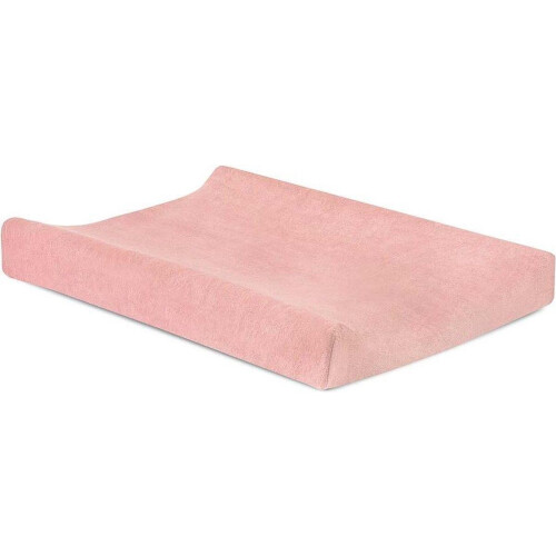 Jollein Aankleedkussenhoes - Badstof 50x70cm - Zacht en rekbaar - Soft Pink (2 stuks) Tweedehands