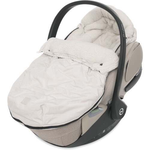 Jollein Voetenzak - Autostoel & Kinderwagen - Bionic finish - Sand - 42x82cm