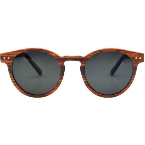 Joplins Sunglasses dames vegan Zonnebril Stinson Rozenhout