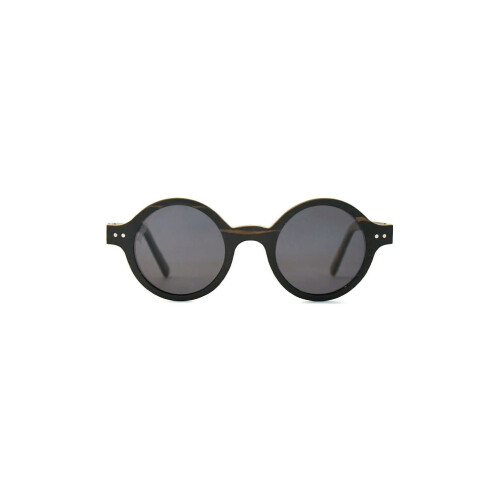 Joplins Sunglasses dames vegan Zonnebril Unisex Flic Zwart Tweedehands
