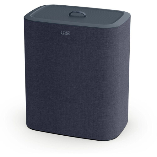 Joseph Joseph Tota - Wasmand - 3 Compartimenten 90 Liter - Zwart