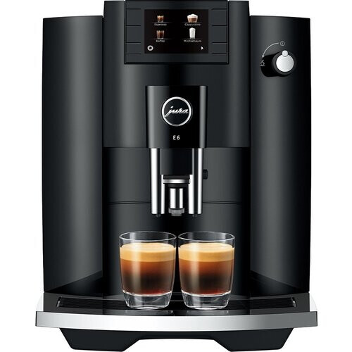 Jura E6 Piano Black Ec – Volautomatische Espressomachine – Pulse Extraction Process – Piano Black | Nieuw (outlet) Tweedehands