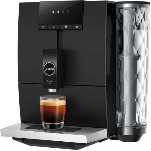 Jura ENA 4 (EB) - Volautomatische Koffiemachine - 3 Aromaniveaus - Full Metropolitan Black