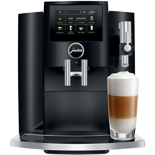 Jura S8 - Volautomatische espressomachine - Aroma G3 molen - Piano Black
