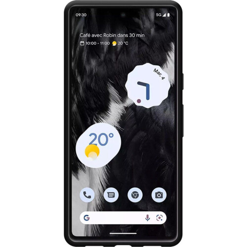 Just in Case Google Pixel 7a - TPU Hoesje - Schokabsorberend - Zwart