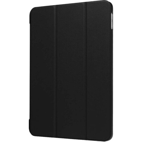 Just in Case iPad 9.7 (2017/2018) - Tri-fold hoes met slaap en waakfunctie - Zwart