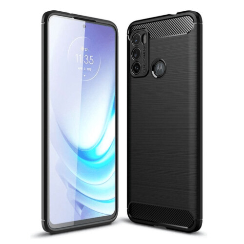 Just in Case Motorola Moto G31 Rugged TPU Case (Black) Tweedehands