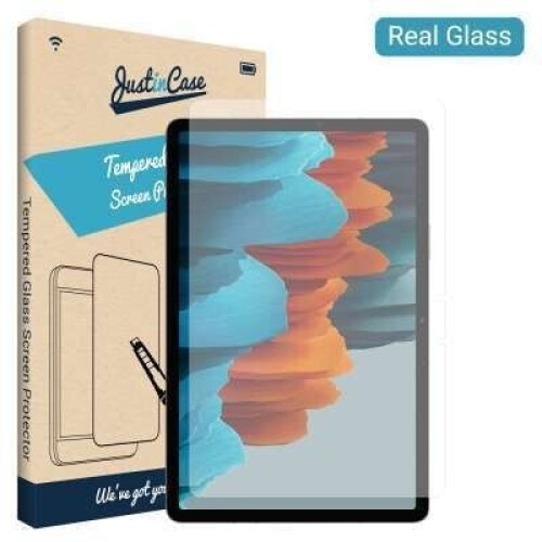 Just in Case - Samsung Galaxy Tab S7 - Tempered Glass - 9H hardheid