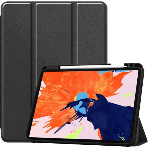 Just in Case Trifold Case With Pen Slot - Hoes voor iPad Pro 12.9 inch (2020) - Zwart Tweedehands