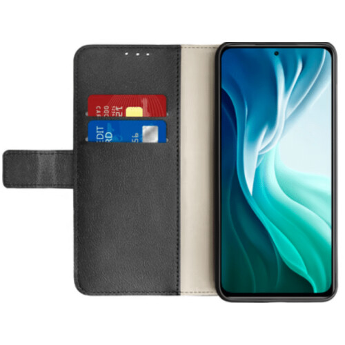 Just in Case Xiaomi Mi 11i/Poco F3 - Wallet Case - Schermbescherming - Zwart Tweedehands
