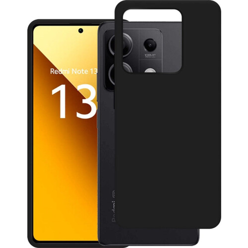 Just in Case Xiaomi Redmi Note 13 5G - Back Cover - Schokabsorberend TPU - Zwart