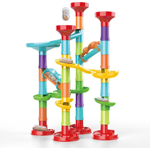 JUST23 S02 - Knikkerbaan - 50 Onderdelen - Voor 3 tot 13 Jaar