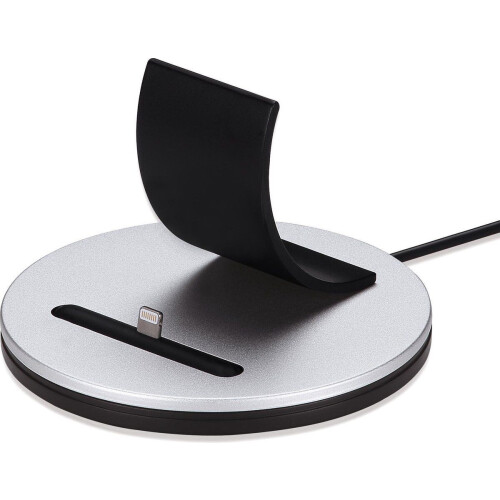 JUSTMOBILE AluBolt - Lightning dock - Geschikt voor iPhone en iPad - Zilver
