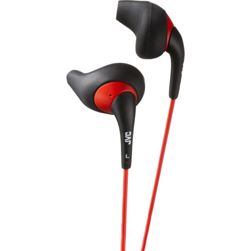 JVC HA-EN10 - In-ear oordopjes - Draad - Passief noise-cancelling - Rood Zwart Tweedehands